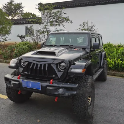 2018-2022 Jeep Wrangler JL Metal Hood Accessories
