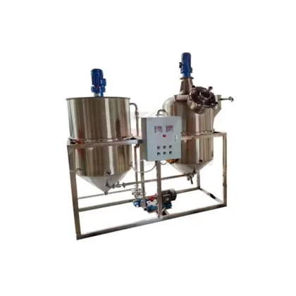 Mini Cooking Edible Oil Deodorizing Machinery