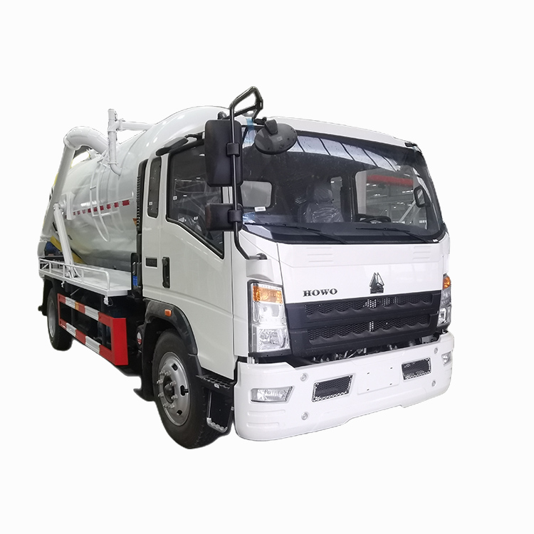 Howo 4*2 1000liters Vacuum Sewer Suction Truck