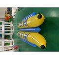 Sportspel PVC opblaasbare vlieg vis bananenboot