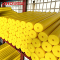 Tubo de poliuretano PU amarelo por atacado personalizado