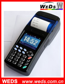 Biometric Handheld POS Terminal with Built-in Printer (WEDS-HP68)