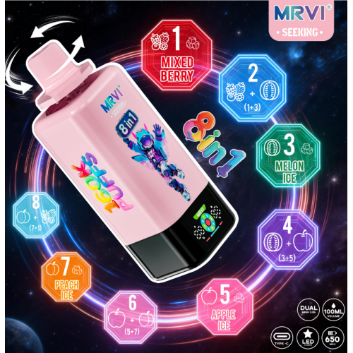 160K Puffs MRVI SEEKING Еднократна Vape