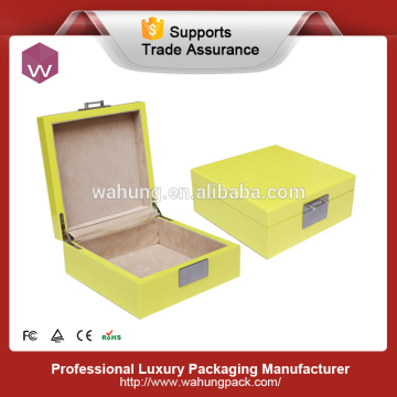 elegant yellow jewel boxes wood