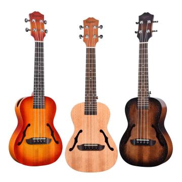 Concert tenor size mustache sound hold ukulele