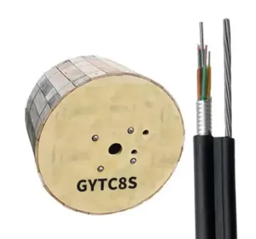 Self Supporting Armored Fiber Optic Cable