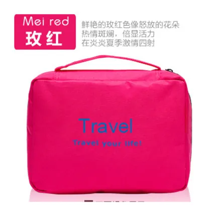 Korean version of the New Travel Toiletries bag folding wash bag waterproof wash bag can be hung