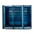 Вертикальный холодильник супермаркета 5 стеклянная дверь