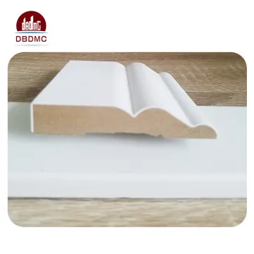 China waterproof solid wood /laminated skirting board for flooring accessories