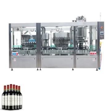 750ml Wine Bottling Machine - Corking and Wine Capping Equipment for Wine and Beverage Machinery