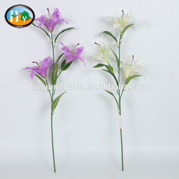 Factory direct artificial flower lily for decoration