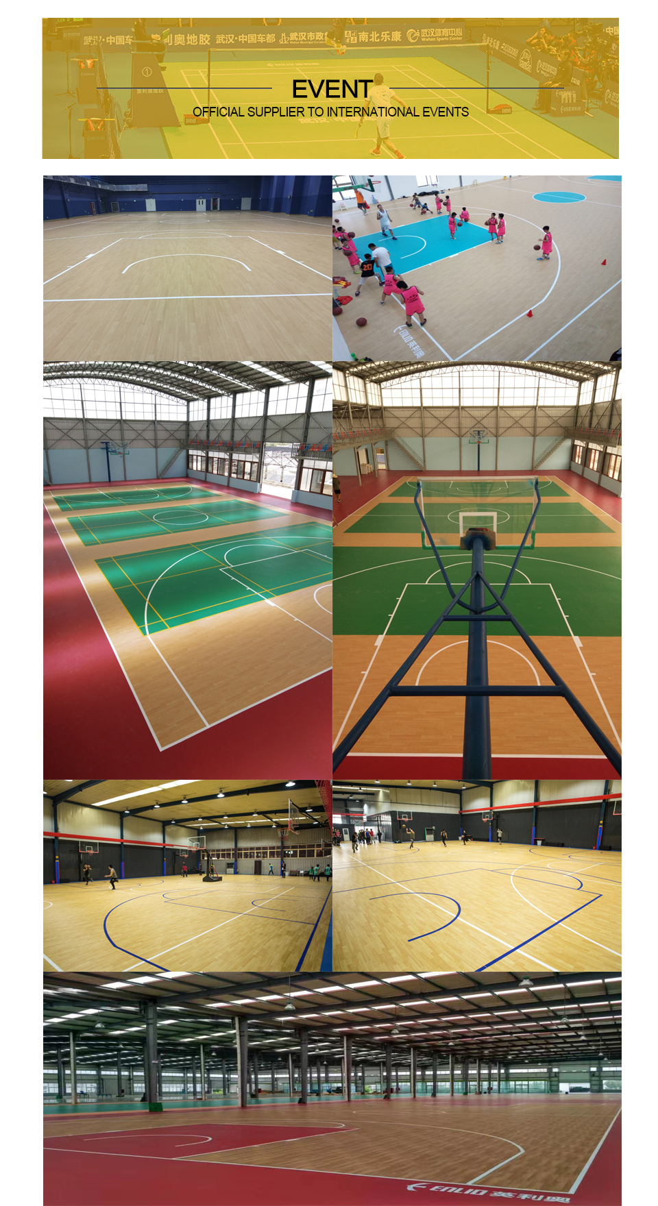 indoor basketball court 