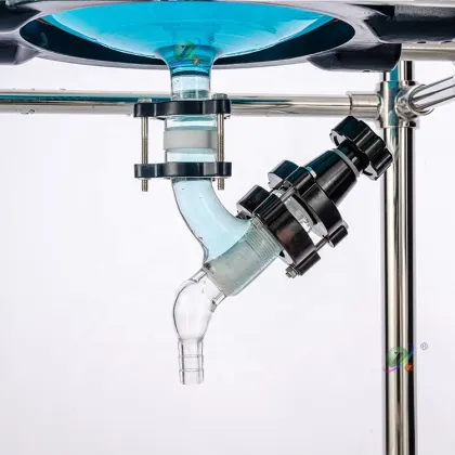 ZF-50L Vacuum Filter Assembly with Large Separation Mesh Funnel