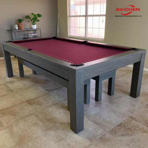 yerden tasarruf sağlayan katlanabilir bilardo masası
