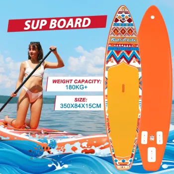 EU Free Shipping Dropshipping Inflatable Paddleboard 11'6 Soft Surfboard SUP