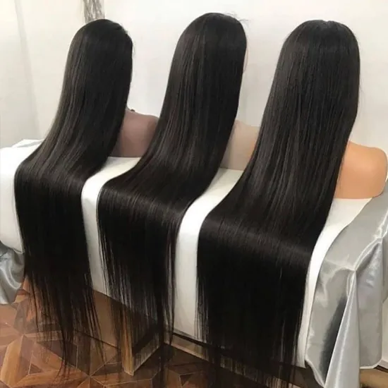 Long Brazilian Hair HD Lace Front Wigs,Virgin Cuticle Aligned Human Hair Full Lace Wig,13x6 Lace Frontal Wigs For Black Women