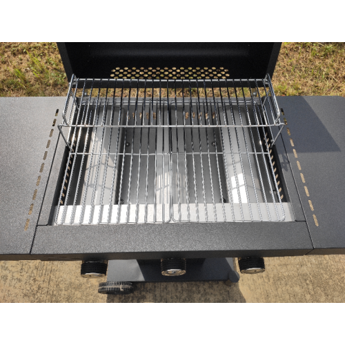 3 Burner Gas Coaker Propan Grill