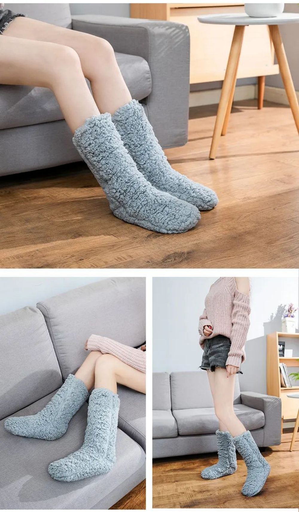 Slipper Socks With Sole