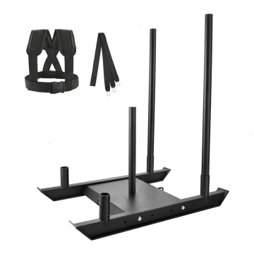 Sled di velocità di potenza da 500 libbre: attrezzatura per il fitness finale per l'allenamento di forza e velocità in palestra