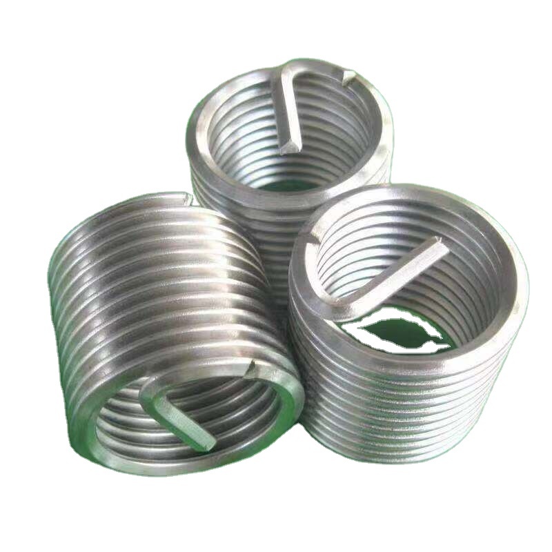 5H precision 1Cr18Ni9Ti wire thread insert for metal