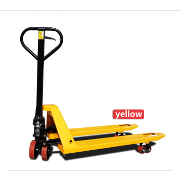 Manual hydraulic handling forklift lifting pallet cart