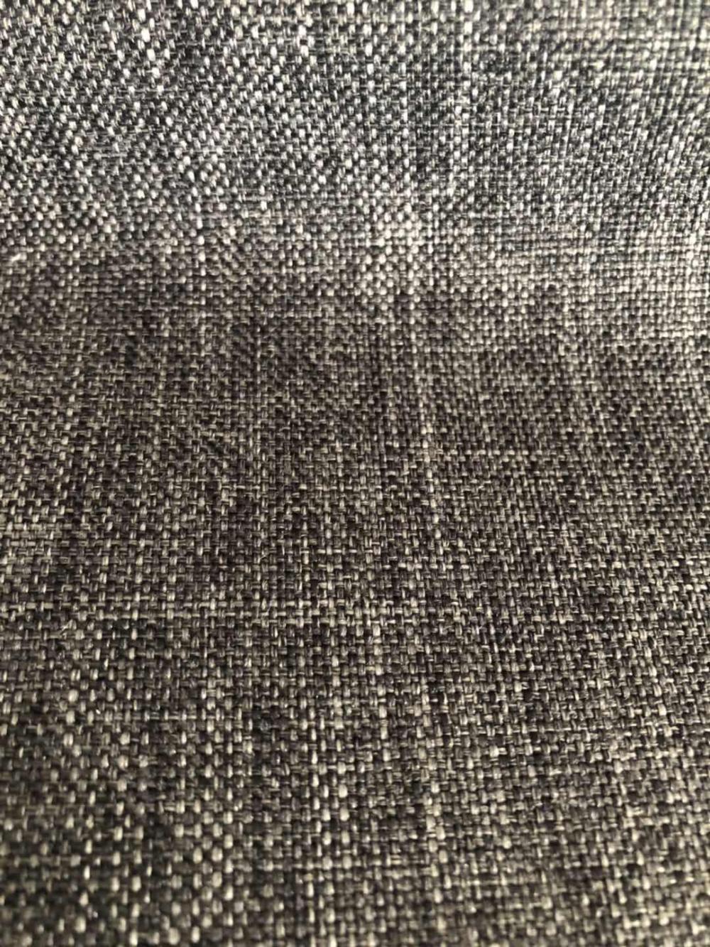 OEM Furniture Velour Upholstery Linen Sofa Fabric