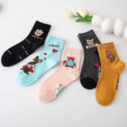 Mid Calf Socks For Women