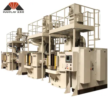 MAYFLAY Steel Part Surface Prepare Shot Blasting Machine