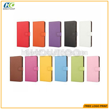 For sony xperia z5 Luxury pu leather flip cover mobile case
