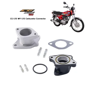 CG125 WY125 Motorcycle Engine Head Carburetor Connector Original Factory Parts