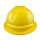 CE industrial V type safety helmet with vents