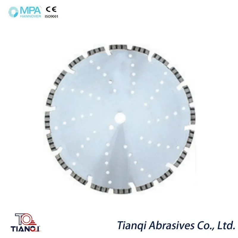 High-End 230mm Laser-Welded Helical Stone Turbo Diamond Saw Blades