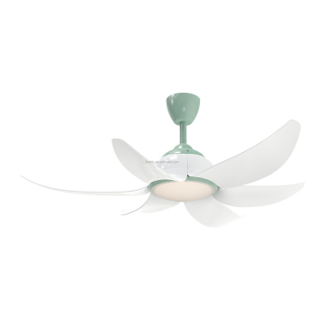 52 Inch ABS Blade LED DC Ceiling Fan with Remote Control and Light