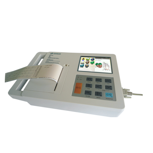 3 Channel Electrocardiograph with 5.7inch color touch-screen