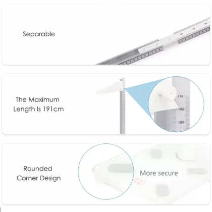High Standard Bluetooth Digital Height and Weight Measurement Scale