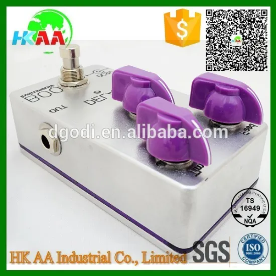 Custom precision guitar effect pedal, DIY white oem guitar effect pedal