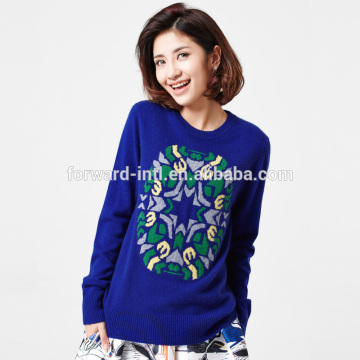 Cashmere Lady Pullover With Special Design