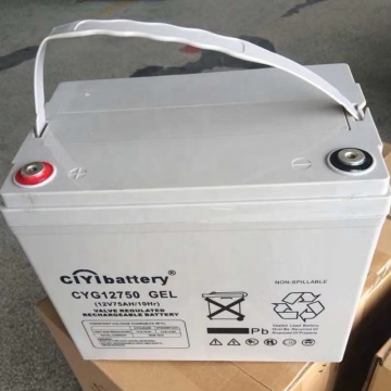 Deep Cycle Battery Solar Storage 12V 75AH CYG12750 CY12750 CYDC12750 CIYIBattery Factory Sale