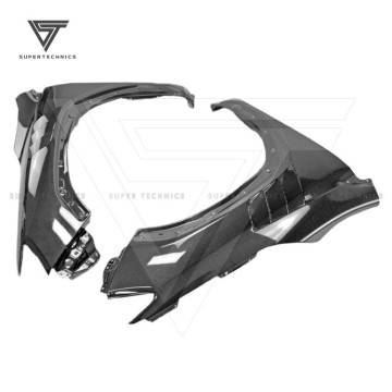 Supertechnics Carbon Fiber Front Fenders for Subaru WRX S4 VB 2022-2024