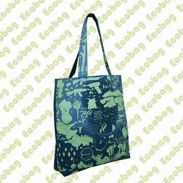 Canvas/Bamboo Tote Bag, Various Logos and Materials are Available