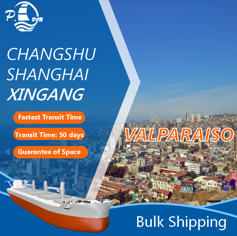 Bulk Shipping From Shanghai To Valparaiso