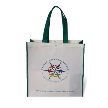 Nonwoven Shopping Bag, Available in Various Sizes, Customized Logos are Accepted