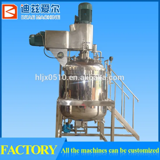 Liquid Soap and Shampoo Vacuum Emulsifying Mixer