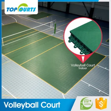 Guaranteed quality wear-resisting waterproof volleyball plastic flooring