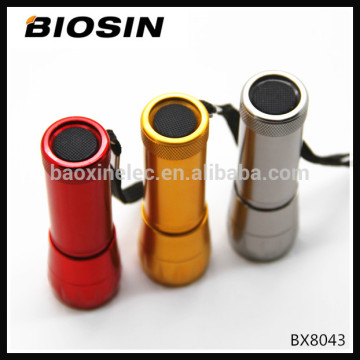 2014 new product aluminum high power portable mini led flashlight