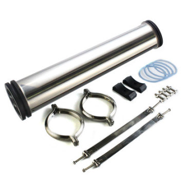 MEIGU 304 Stainless Steel RO Membrane Housing - 4040 with Plastic End: Wholesale Water Filtration Solution