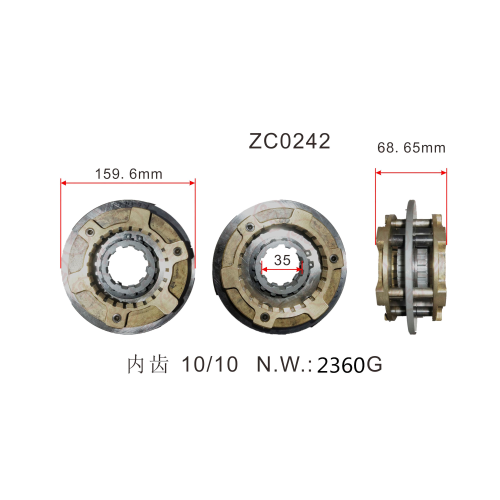 OEM A313453 Brass Synchronizer Assembly for TREMEC CM50-5252 SPICER Transmission Parts
