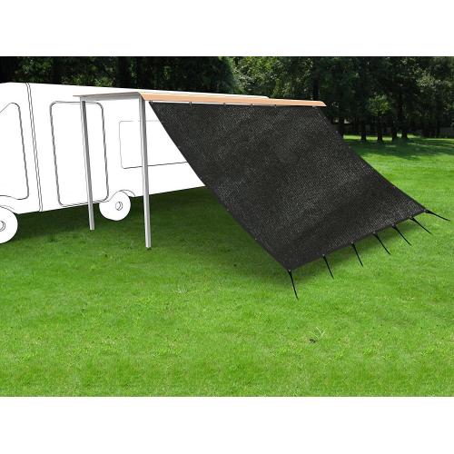 RV Awning Shade With 90% Privacy Screen