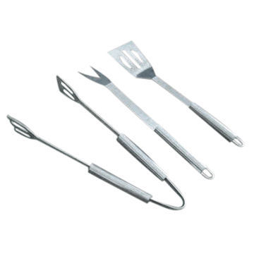 stainless steel bbq tool sets