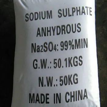 99% Min Anhydrous Sodium Sulphat Na2So4